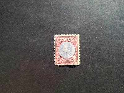 Netherlands 1872 - King William III - 2½ gld (N° 29) - beautiful used stamp - Image 1 of 2