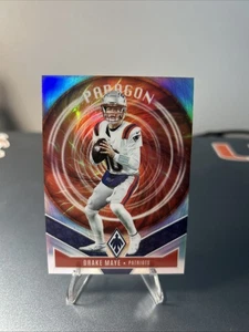 2025 Panini Phoenix - Drake Maye #7 Silver Paragon Patriots - Bild 1 von 2