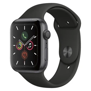 Apple Watch Series 4 44mm GPS szary/czarny aluminium dość dobry stan - Zdjęcie 1 z 2