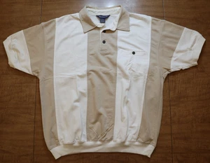 Polo vintage con bandas Wentworth para hombre L (A3) - Imagen 1 de 8