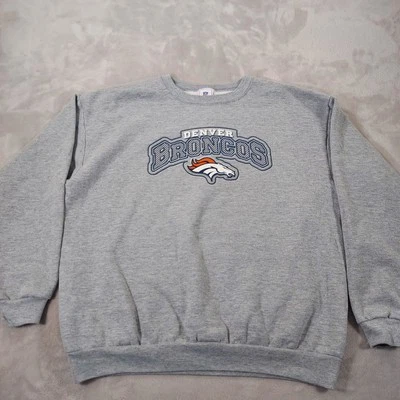 Vintage VF Imagewear Sweatshirt Mens XL Pullover Crew Y2K Denver Broncos Boxy - Image 1 of 4