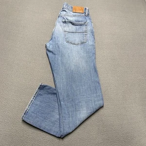 Lucky Brand Jeans Mens 32x30 Blue Denim 221 Original Straight Preppy Grunge Y2K - Picture 1 of 14