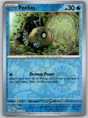 Feebas 035/182 Reverse Holo SV04: Paradox Rift NM - Image 1 of 2