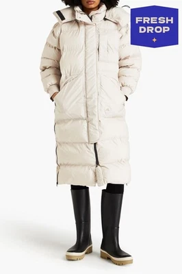 RRP€580 ADIDAS By STELLA MCCARTNEY Puffer Coat Size S Oversized Removable Hood - Image 1 of 4