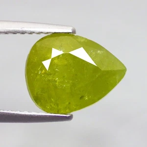 4.18 Ct Dazzling Pear (10 x 8 mm) Natural Unheated Grossular Mali Garnet Gems - Picture 1 of 6