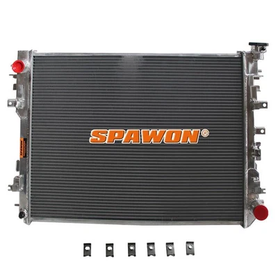 MT SPAWON For Dodge Ram 1500 2500 2009-2010 Ram 1500 2011-2021 3Row  Radiator - Image 1 of 4