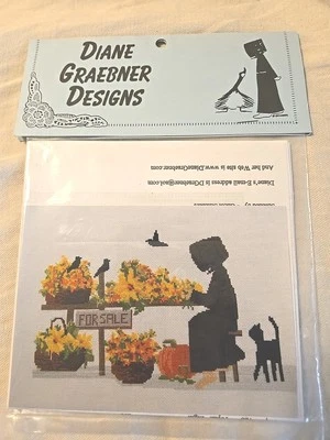Diane Graebner Designs Autumn Arrangements Counted Cross Stitch Pattern NEW - Image 1 of 2