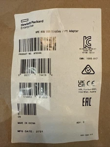 HP KVM uSB Display Port Adapter AF654A - Picture 1 of 1