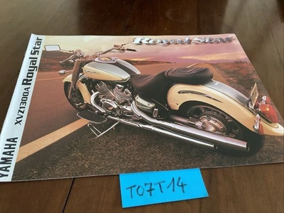 Yamaha XVZ1300A Real Star 1300 Moto Catálogo Folleto XVZ1300A XVZ - Imagen 1 de 4