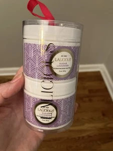 Qty 2 Lalicious Signature Collection Body Lavender Butter & Sugar Scrub Duo 2oz - Picture 1 of 6