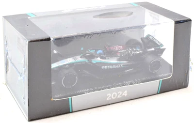 Spark Mercedes - George Russell - 2024 Las Vegas GP 1:64 Diecast F1 Car Y406 - Image 1 of 3