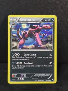 Krookodile 66/108 Holo Rare Dark Explorers Pokémon Card - Picture 1 of 2