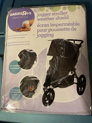 Jogger Stroller Weather Shield To Protect Baby From Wet Weather By Babies R Us - Image 1 of 2