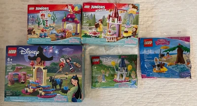 Lot of 5 LEGO Disney Princess 10762, 10765, 43182, 30554 & 30397 - BRAND NEW - Image 1 of 4