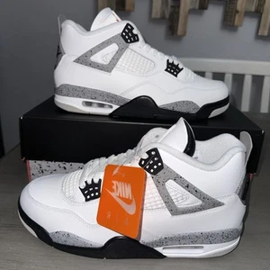 Authentic Jordan 4 Retro OG Mid White Cement US Size 10 In Hand!! 2025 - Picture 1 of 10