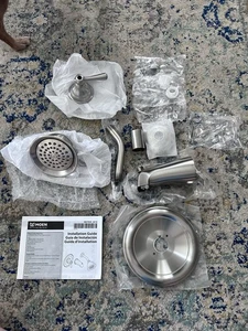 Brand New MOEN T2113BN Kingley Single Handle Posi-Temp Tub Shower Trim Kit - Picture 1 of 2