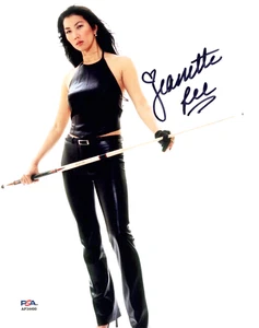 Jeanette Lee The Black Widow Signed Autographed 8x10 Photo #7 w/ PSA COA - Picture 1 of 1