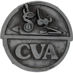 CVA Muzzleloader Flintlock Connecticut Valley Arms Rifle Vintage Belt Buckle - Picture 1 of 7