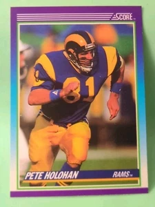 1990 Score - Pete Holohan #179 - Los Angeles Rams  - Picture 1 of 2
