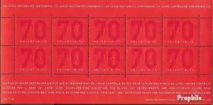 Schweiz 1828 Kleinbogen (kompl.Ausg.) gestempelt 2003 SZB - Bild 1 von 1