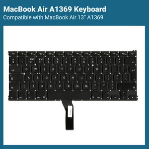 Apple MacBook Air 13" Replacement Keyboard UK A1369 2010 2011 - Afbeelding 1 van 1
