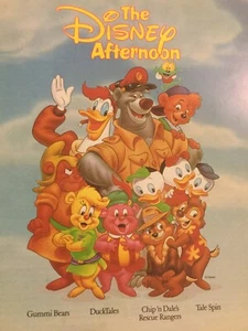 1990 THE DISNEY AONTERNOON SERIE - TV SERIE COVER - DISNEY NEWSREEL MAGAZIN - Bild 1 von 2