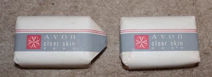 Two (2) Bars Vintage Avon Clear Skin Soap 3oz - unused - Picture 1 of 4