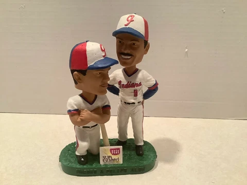 Indianapolis Indians Alou souvenir bobblehead, NEW in box Cover