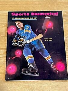 4/7/69 RARE NEWSSTAND Sports Illustrated St Louis Lord Stanley's Cup EX-NM!