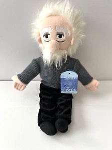Albert Einstein 2012 little Thinkers Unemployed Philosophers Plush Doll NIB - Picture 1 of 4