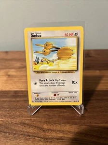 Doduo 48/102 - Conjunto Base Ilimitado - Tarjeta Pokémon WOTC de Colección 1999 JCC Pokémon - Imagen 1 de 1