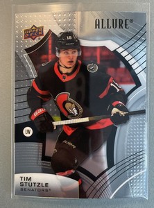 2021-22 Tim Stutzle Allure Hockey Upper Deck Ottawa Senators