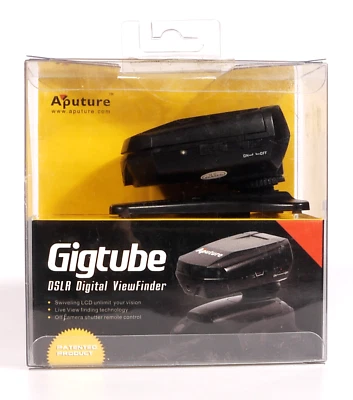 PRL) GIGTUBE DSLR DIGITAL VIEWFINDER APUTURE FLASH ACCESSORIES PHOTO LIVE VIEW - Imagen 1 de 4