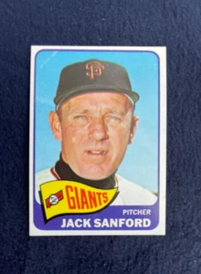 DCC: 1965 Topps Jack Sanford San Francisco Giants #228 NM (MK) - Bild 1 von 2