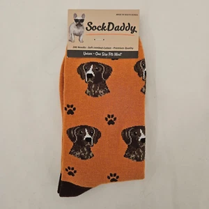 Calcetines alemanes de pelo corto puntero raza perro unisex calcetín papá por E&S Pets - Imagen 1 de 3