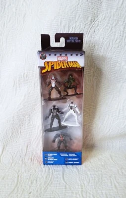 SpiderMan 5-Pack Marvel Stealth 2099 Agent Anti-Venom Metalfigs New - Image 1 of 4