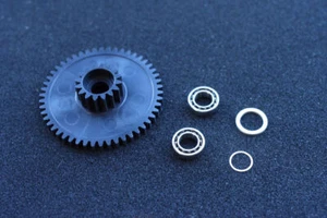 [TRY-ANGLE] Juego de engranajes de ralentí de doble rodamiento para serie BC 62/72 - Imagen 1 de 2