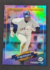 Tony Gwynn 2000 Donruss Retroactive #10 Season Stat Line /139