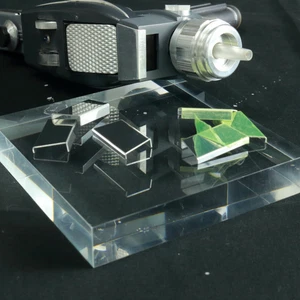 Star Trek, Phaser Lock Plate, Mirror Polished, Die Cut, Aluminum NEW ITEM - Picture 1 of 10