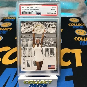 Serena Williams 2003 Netpro Elite PSA 9 MINT #S4 Event Starter - Picture 1 of 5