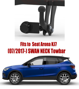 Swan Neck Tow Bar For SEAT Arona KJ7 (2017-) & 7 Pin Bypass Relay Kit - S108