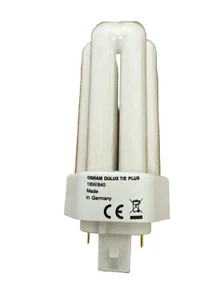 Osram Dulux T/E Plus 18w/840/4p/GX24q-2 Pack 2 - Picture 1 of 2
