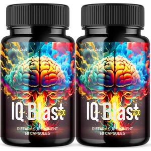 IQ Blast Pro Brain Supplement - Enhance Cognitive Function and Clarity (2 Pack) - Picture 1 of 7