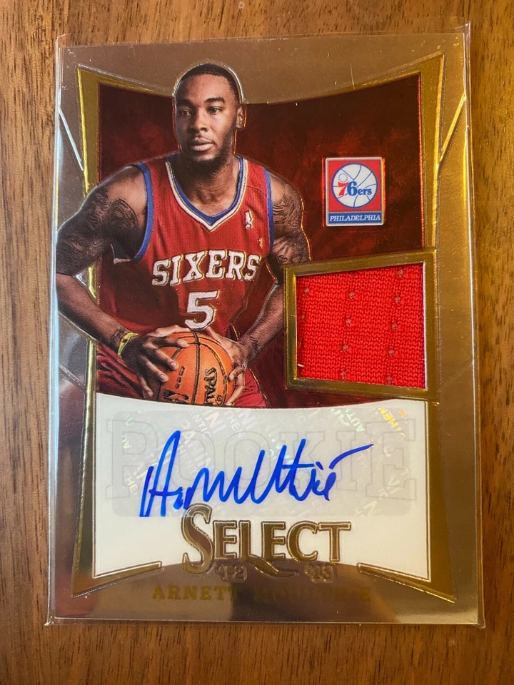 A54,231 - 2012-13 Select #291 Arnett Moultrie Jersey Auto/399 RC - Image 1 of 1