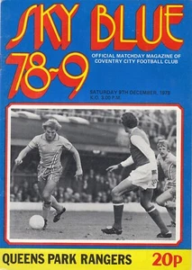 Coventry City v Queens Park Rangers 1978/9 (9 Dec) - Picture 1 of 1