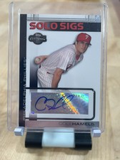 2007 Topps Co-Signers Solo Sigs Cole Hamels #SS-CH Auto
