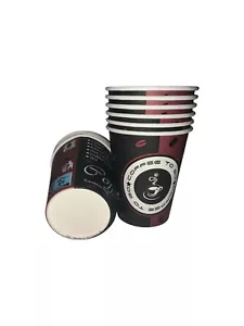 1000 Coffee to go Becher Pappbecher 200ml 0,2l Kaffeebecher - Bild 1 von 5