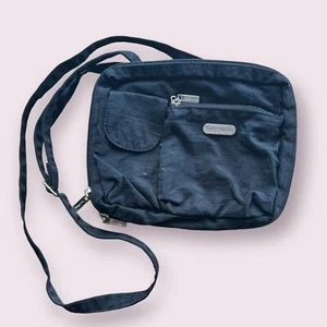 Baggallini Umhängetasche Messenger Bag Handtasche Umhängetasche Reise Nylon schwarz - Bild 1 von 5