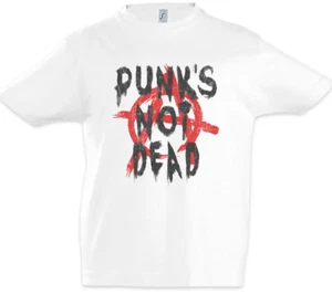 Punk's Not Dead I Kids Boys T-Shirt DJ MC Experimental Rock New Wave Synthesizer - Picture 1 of 1