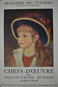1967 Exhibition Poster of Masterpieces Swiss collections - Manet to Picasso - Picture 1 of 1